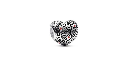 Keith Haring™ x Pandora Line Art People Charm 1 DWIMAGE 792224C01 RGB