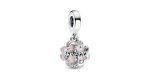 Four-leaf Clover Friendship Double Dangle Charm 2 DWIMAGE 792245C01 RGB