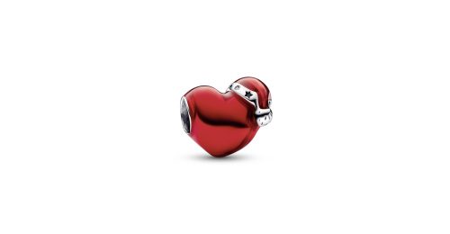 Metallic Red Christmas Heart Charm 1 DWIMAGE 792336C01 RGB