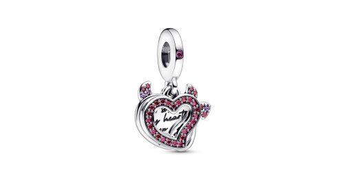 Devil Heart Double Dangle Charm 1 DWIMAGE 792511C01 RGB