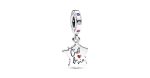 Map of France C’est La Vie Dangle Charm 2 DWIMAGE 792673C01 RGB