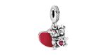 Disney Mickey Mouse & Minnie Mouse Love Dangle Charm 2 DWIMAGE 797769CZR RGB