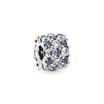 Blue and Clear Sparkle Charm