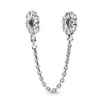 Clear Sparkle Safety Chain Charm - FINAL SALE