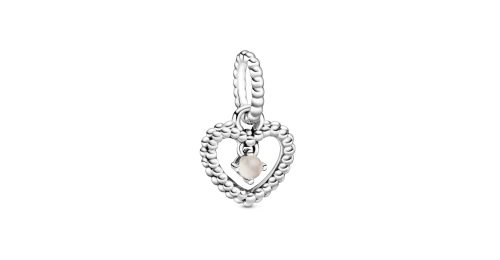 June Misty Rose Beaded Heart Dangle Charm 1 DWIMAGE 798854C06 RGB