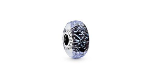 Wavy Dark Blue Murano Glass Ocean Charm 1 DWIMAGE 798938C00 RGB