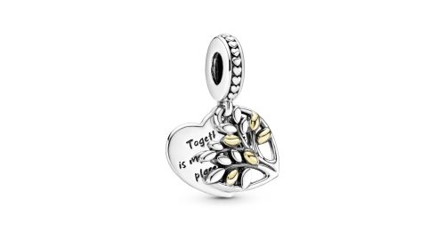 Two-Tone Family Tree Heart Dangle Charm 1 DWIMAGE 799161C00 RGB