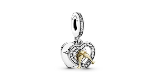 Two-tone Happy Anniversary Dangle Charm 1 DWIMAGE 799322C01 RGB