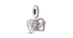 Heart & Mom Dangle Charm 2 DWIMAGE 799402C01 RGB