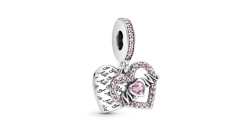 Heart & Mom Dangle Charm 1 DWIMAGE 799402C01 RGB