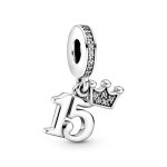 15th Birthday Dangle Charm