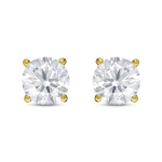 Lab-Created Diamond Solitaire Stud Earrings 1/2 ct tw Round 14K Yellow Gold (SI2/F) 3 V 245001603 1 800 ezgif.com avif to png converter