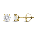 Lab-Created Diamond Solitaire Stud Earrings 1 ct tw Round 14K Yellow Gold (SI2/F) 4 V 818547907 2 800 ezgif.com avif to png converter