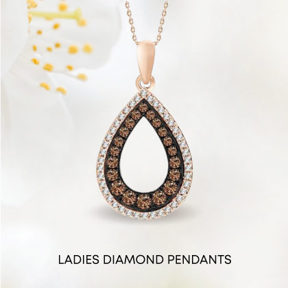 Ladies Diamond Pendants