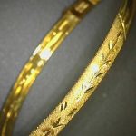 14KT Gold Baby Bangle
