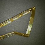 14K Gold Greek Style Baby ID Bracelet