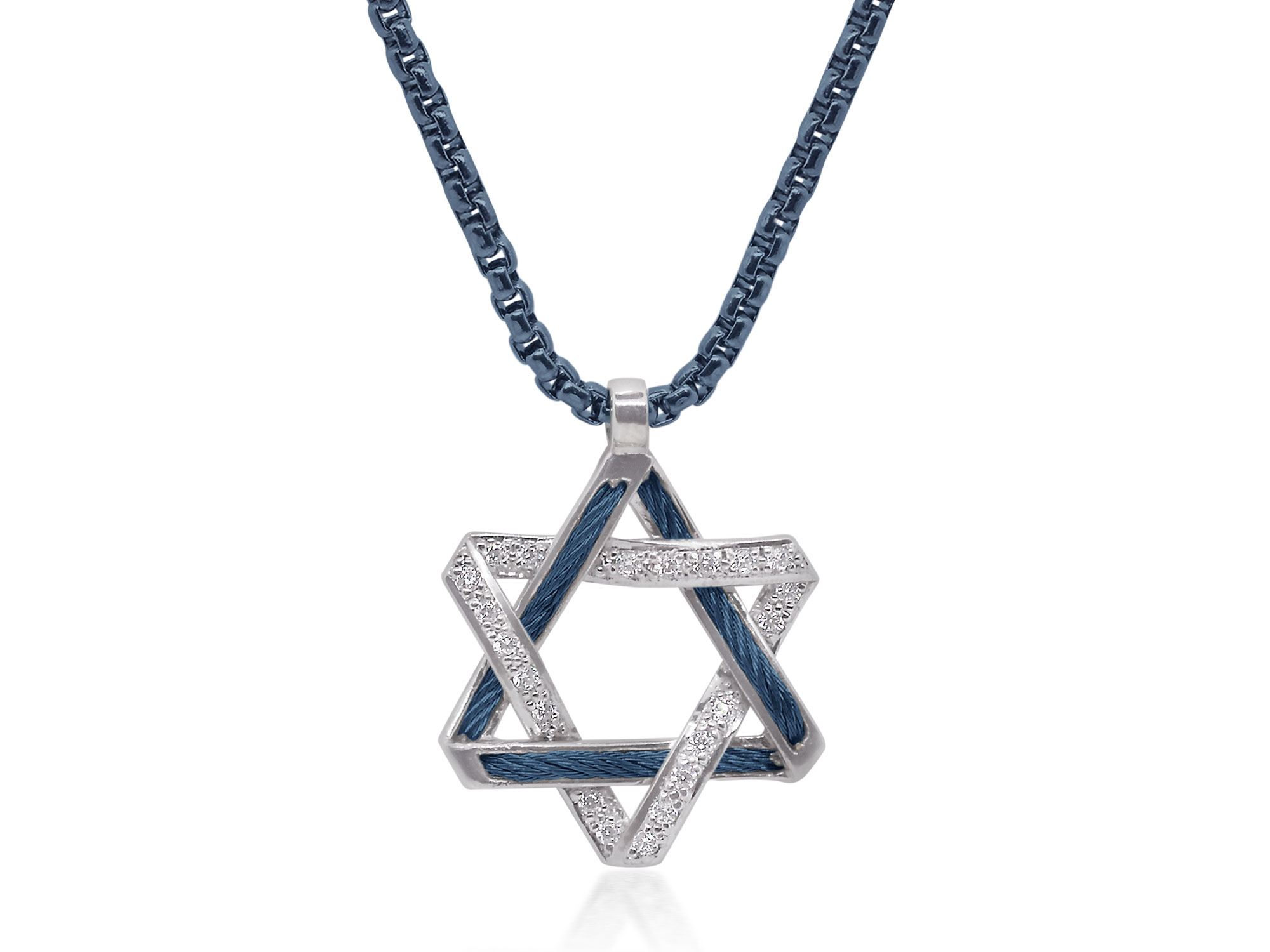 Star of David 25 mm with Diamonds - Image 1