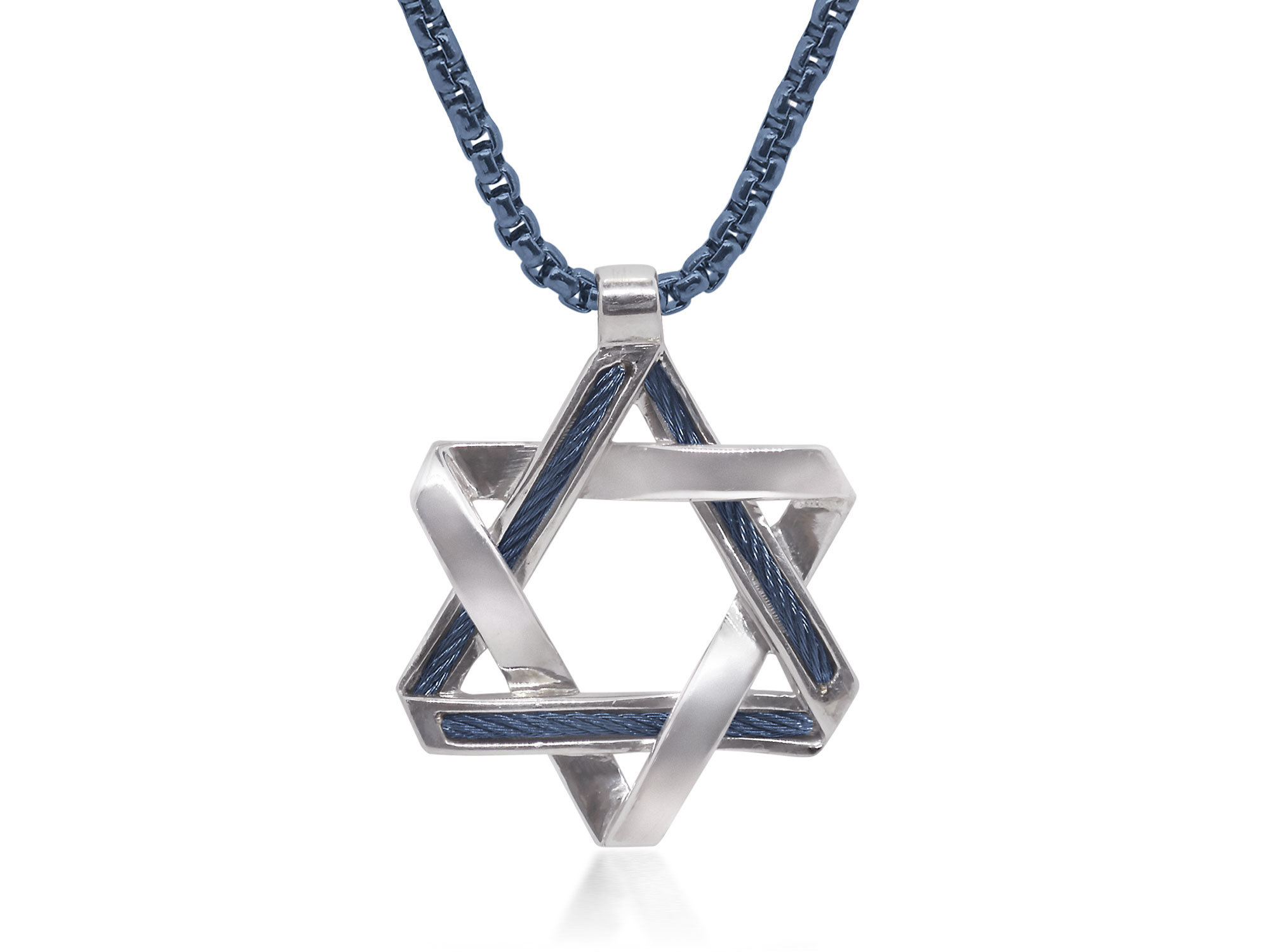Star of David 25mm half cable - Image 1