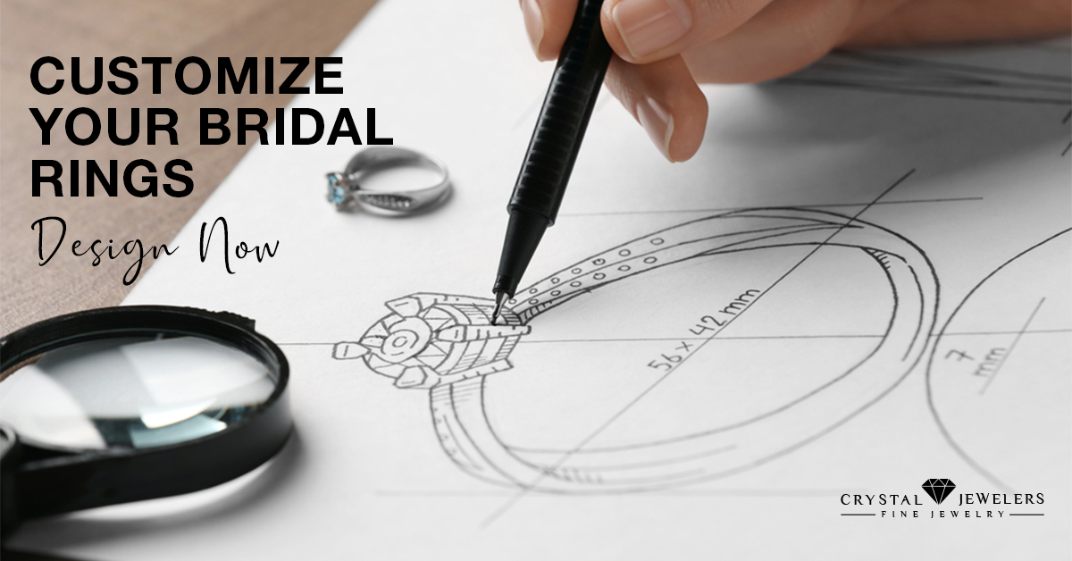 Customizing Your Bridal Wedding Ring Set for a Personal Touch 1 Bridal Wedding Ring Set