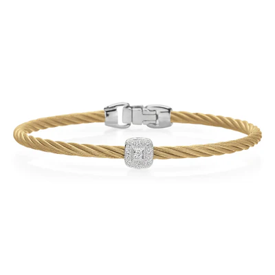 ALOR Single Square Essential Stackable Bracelet 1 04 37 S914 11