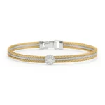 ALOR Single Round Classic Stackable Bracelet 2 04 43 S812 11