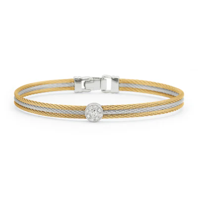 ALOR Single Round Classic Stackable Bracelet 1 04 43 S812 11