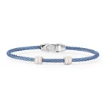 ALOR Double Barrel Stackable Bracelet 2 04 63 S927 11