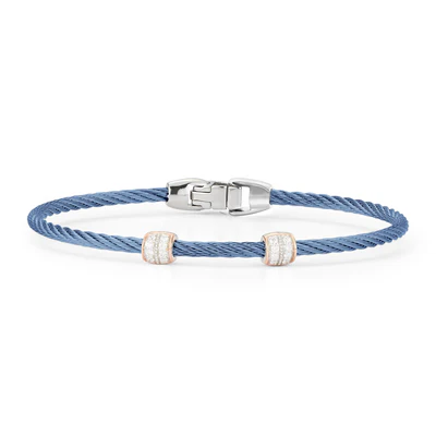 ALOR Double Barrel Stackable Bracelet 1 04 63 S927 11