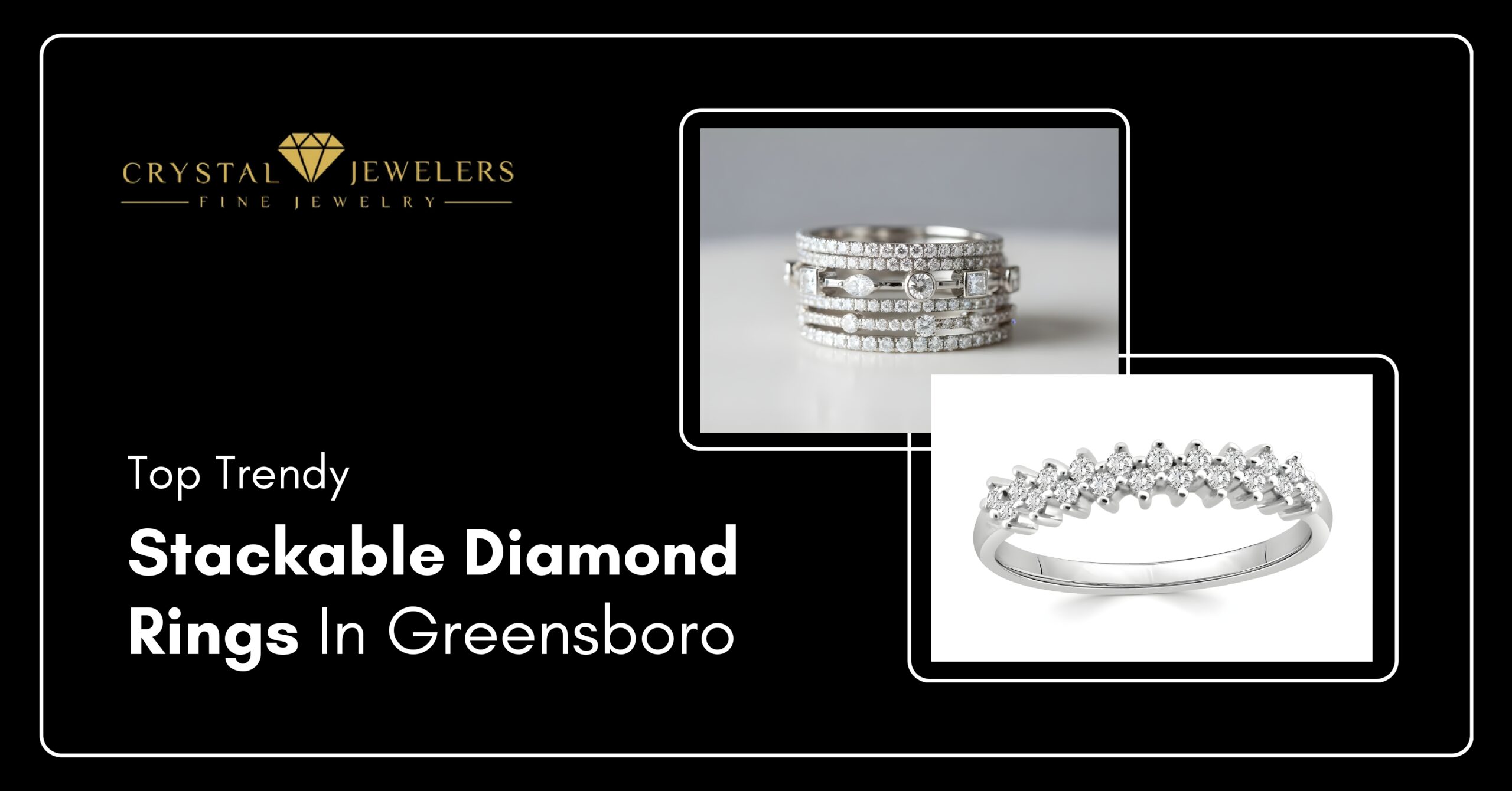 Stackable Diamond Rings