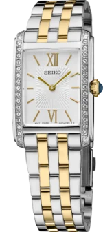 Crystals TT Quartz Silver Dial SWR093