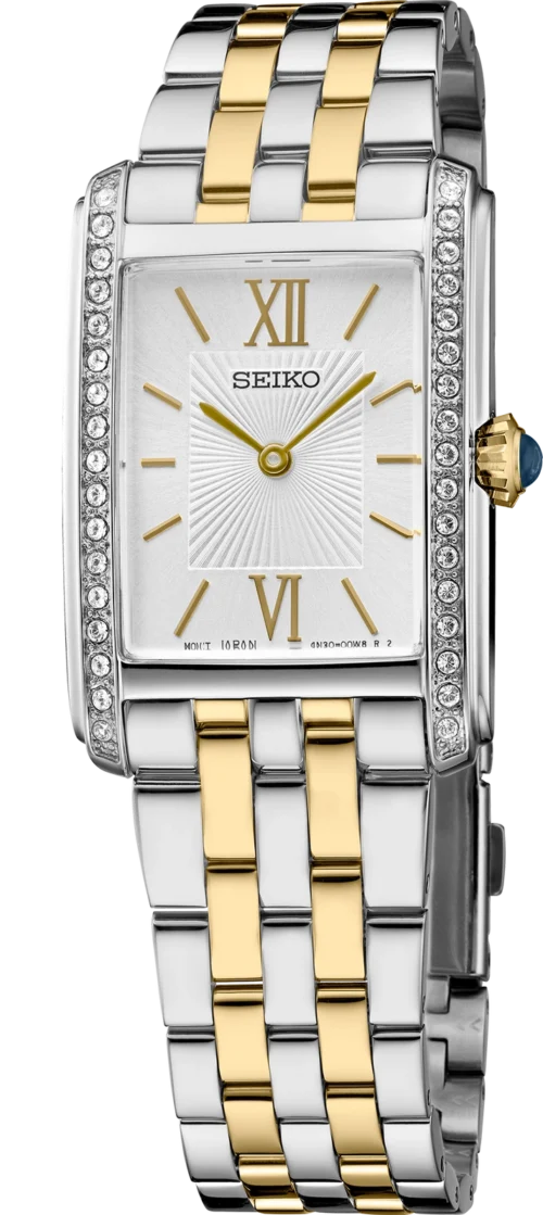 Crystals TT Quartz Silver Dial SWR093