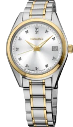 Diamonds TT Quartz Silver Dial SUR582