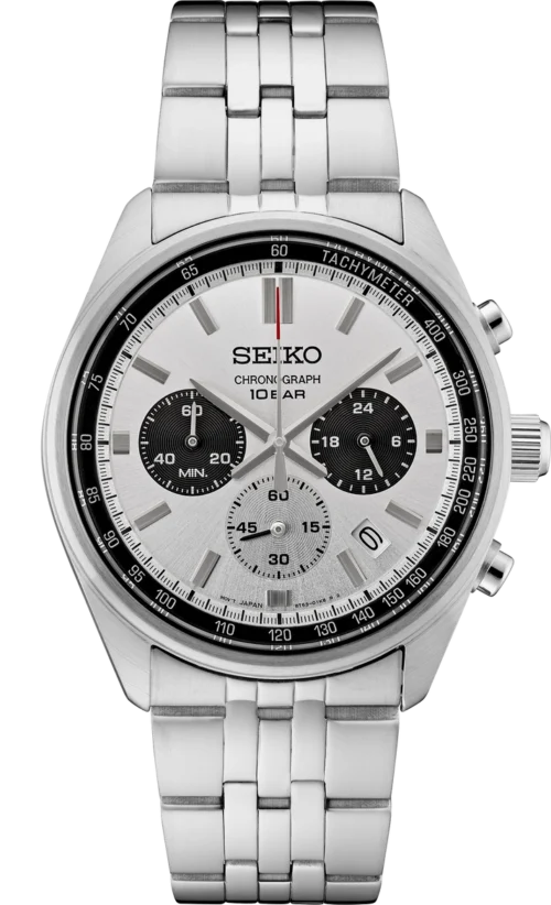 Essentials SS Chronograph Silver Dial SSB425