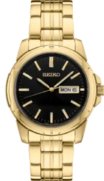 Essentials SS GP Quartz Black Dial SUR358