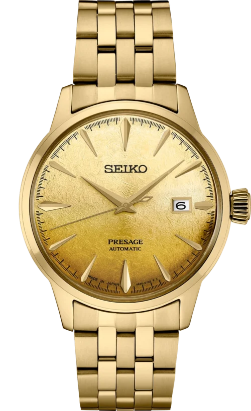 Presage Cocktail Time SS GP Automatic Gold Dial U.S. SE SRPK46