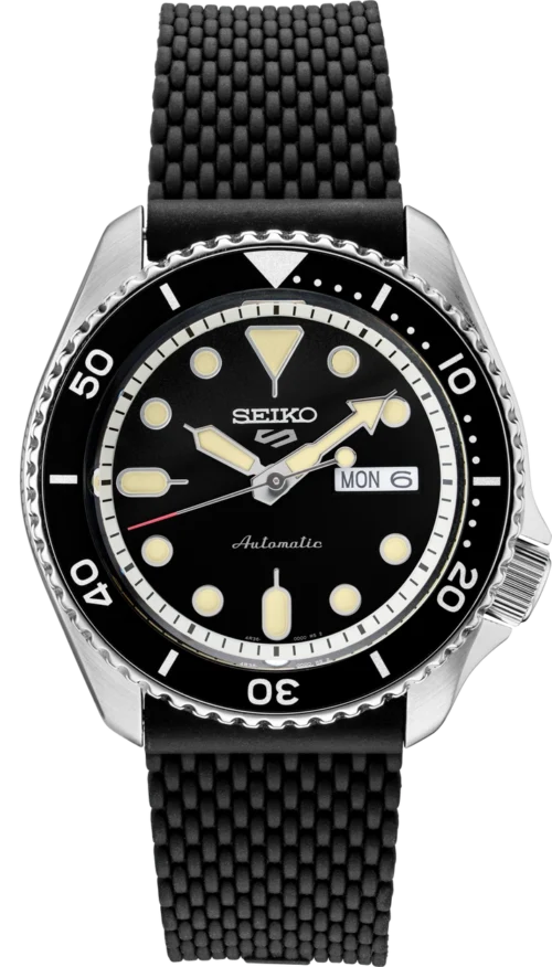 Seiko 5 Sports SS Automatic Black Dial SRPD95