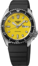 Seiko 5 Sports SS Automatic Yellow Dial SRPL87
