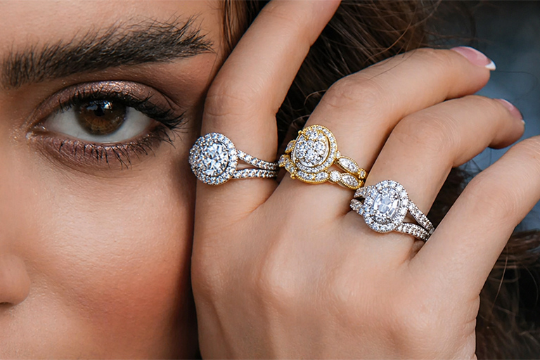 Amore Mi Bridal Diamond Rings