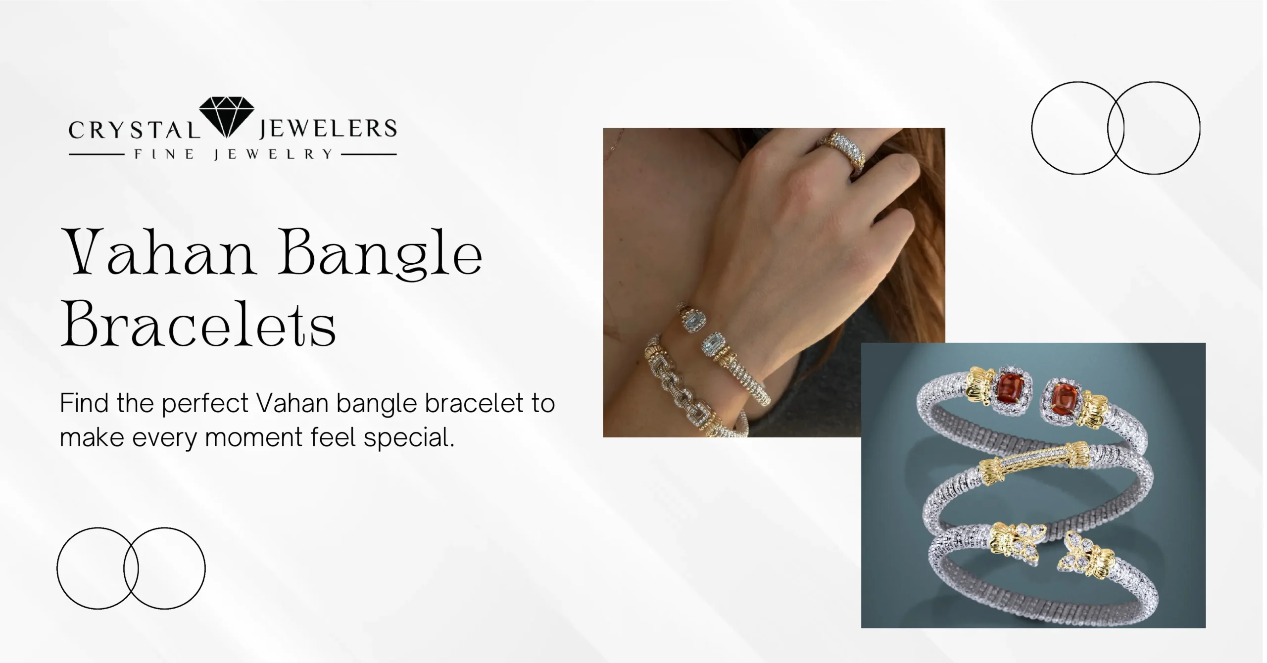 Vahan Bangle Bracelets for Women