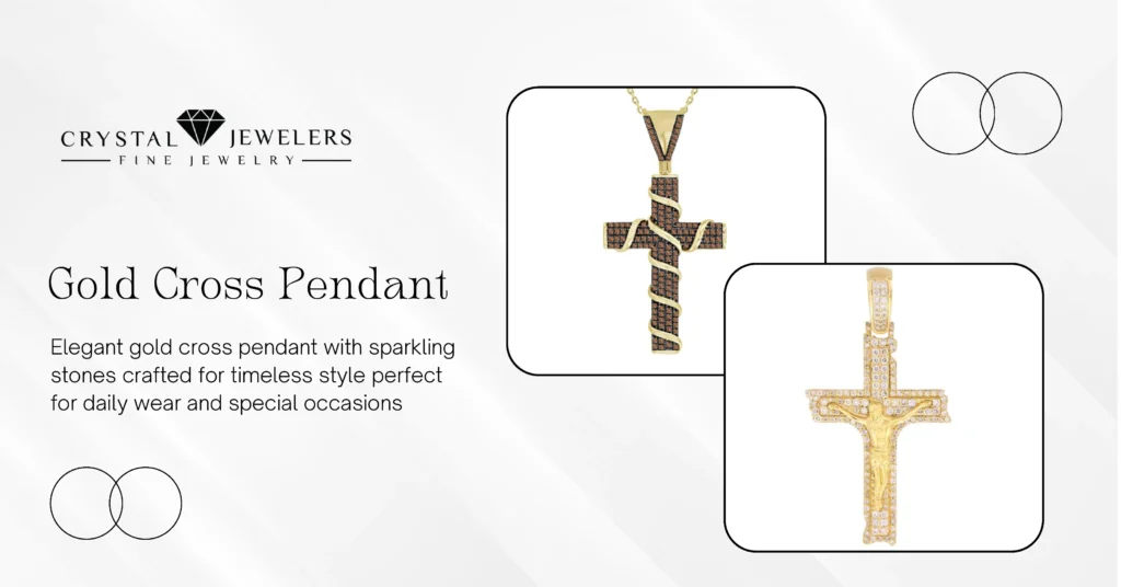 Gold Cross Pendant