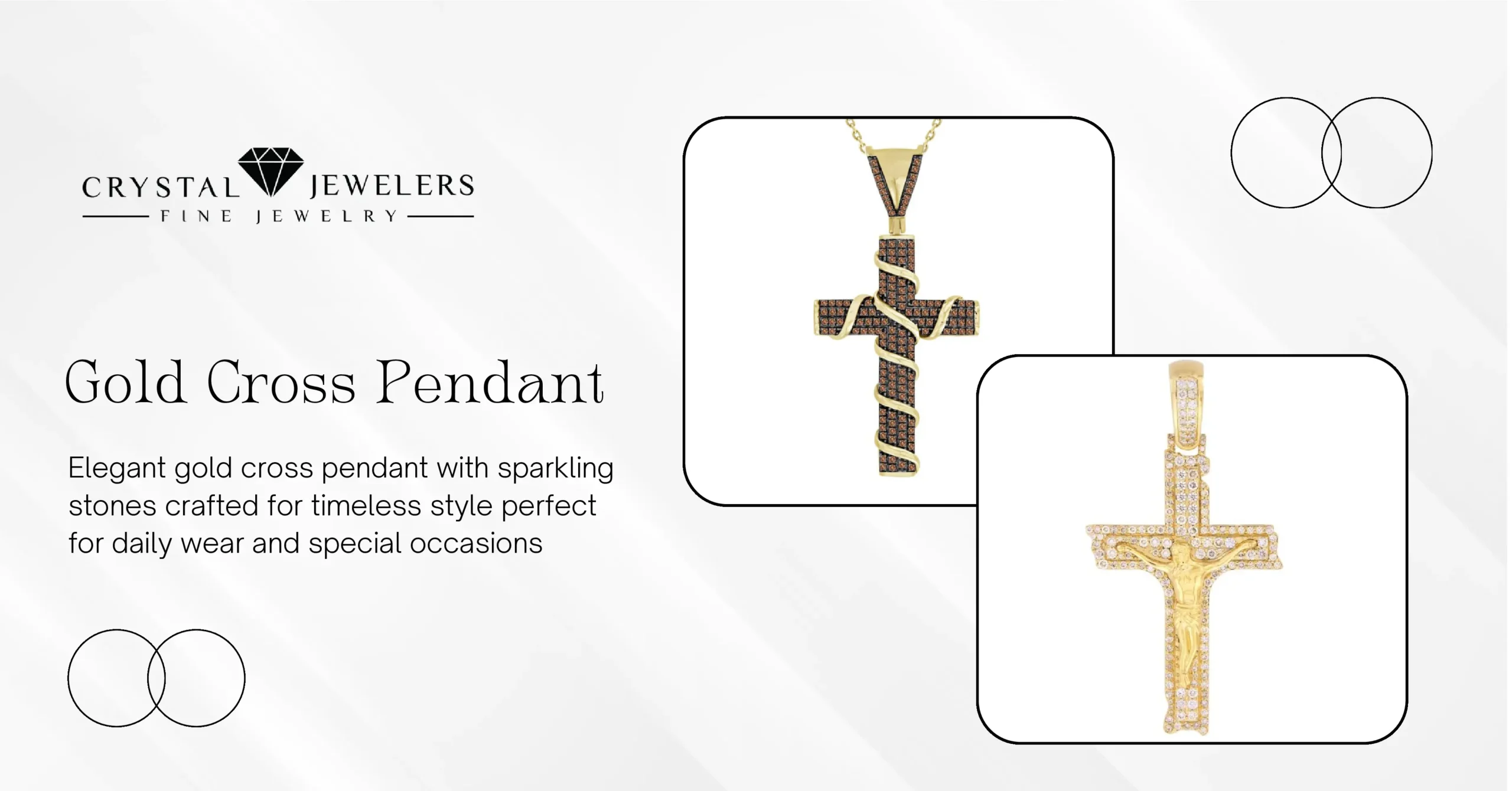 Gold Cross Pendant