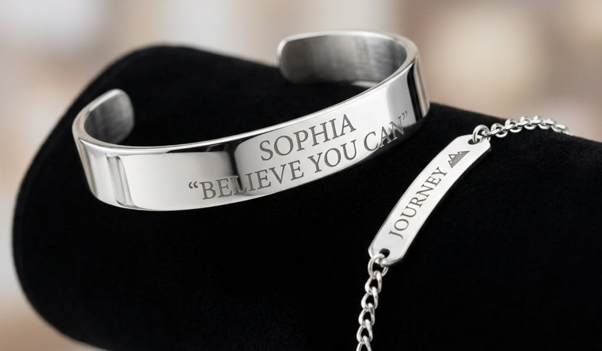 Bracelets with engraving