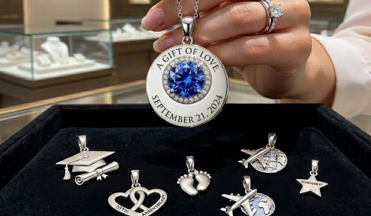 Personalized pendants and charms