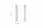 Luxurious Inside-Out Hoop Earring - Image 2