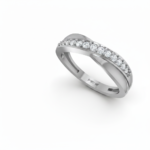 Overlapping with Sculptural Curved