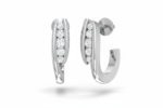 Elegant Twisted Arch Studs Earring - Image 3