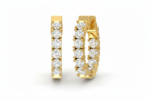 Modern Stacking Hoop Earring - Image 3