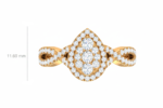 Pear-Shaped Teardrop Halo - Image 2