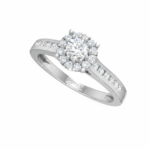 Halo Channel-Set Diamond - Image 3