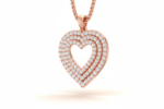 Three-Tier Diamond Heart - Image 5